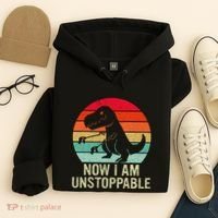 Retro Now I Am Unstoppable Hoodie thumb 4