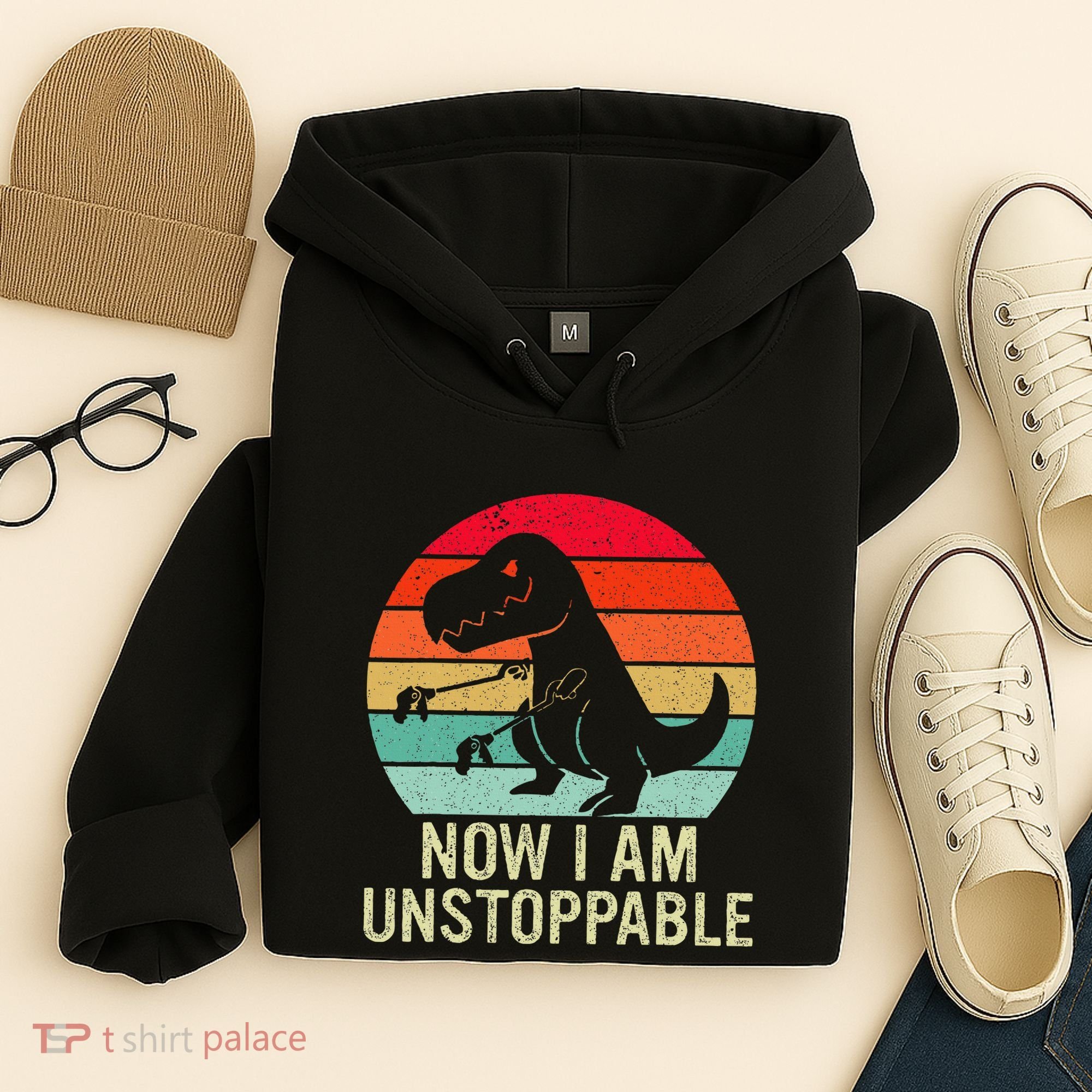 Retro Now I Am Unstoppable Hoodie