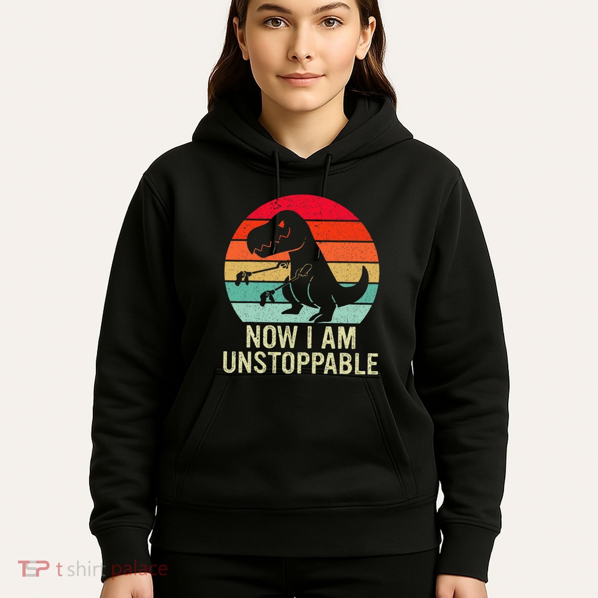 Retro Now I Am Unstoppable Hoodie