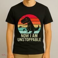 Retro Now I Am Unstoppable T-Shirt thumb 3