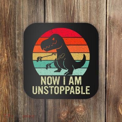 Retro Now I Am Unstoppable Coaster