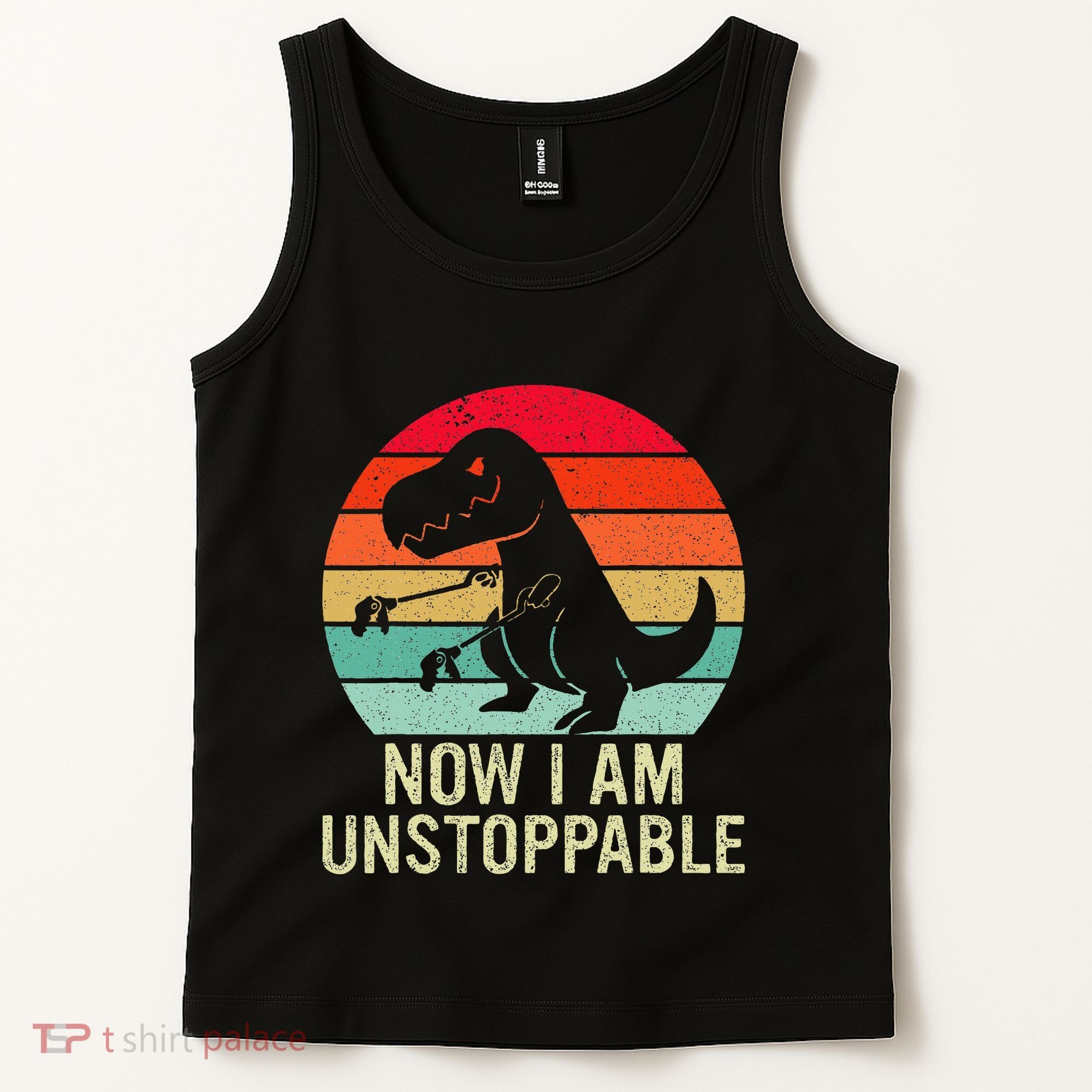 Retro Now I Am Unstoppable Tank Top