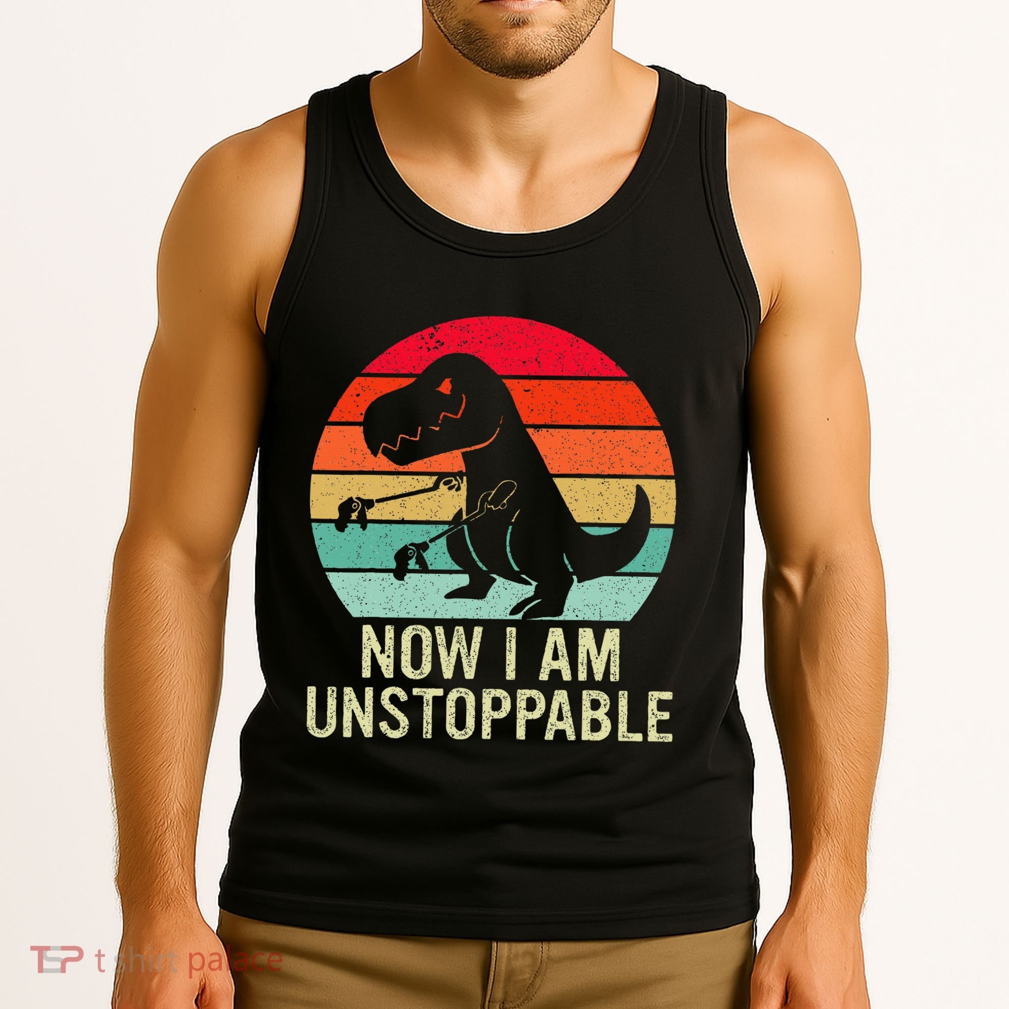 Retro Now I Am Unstoppable Tank Top