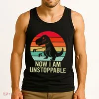 Retro Now I Am Unstoppable Tank Top thumb 3