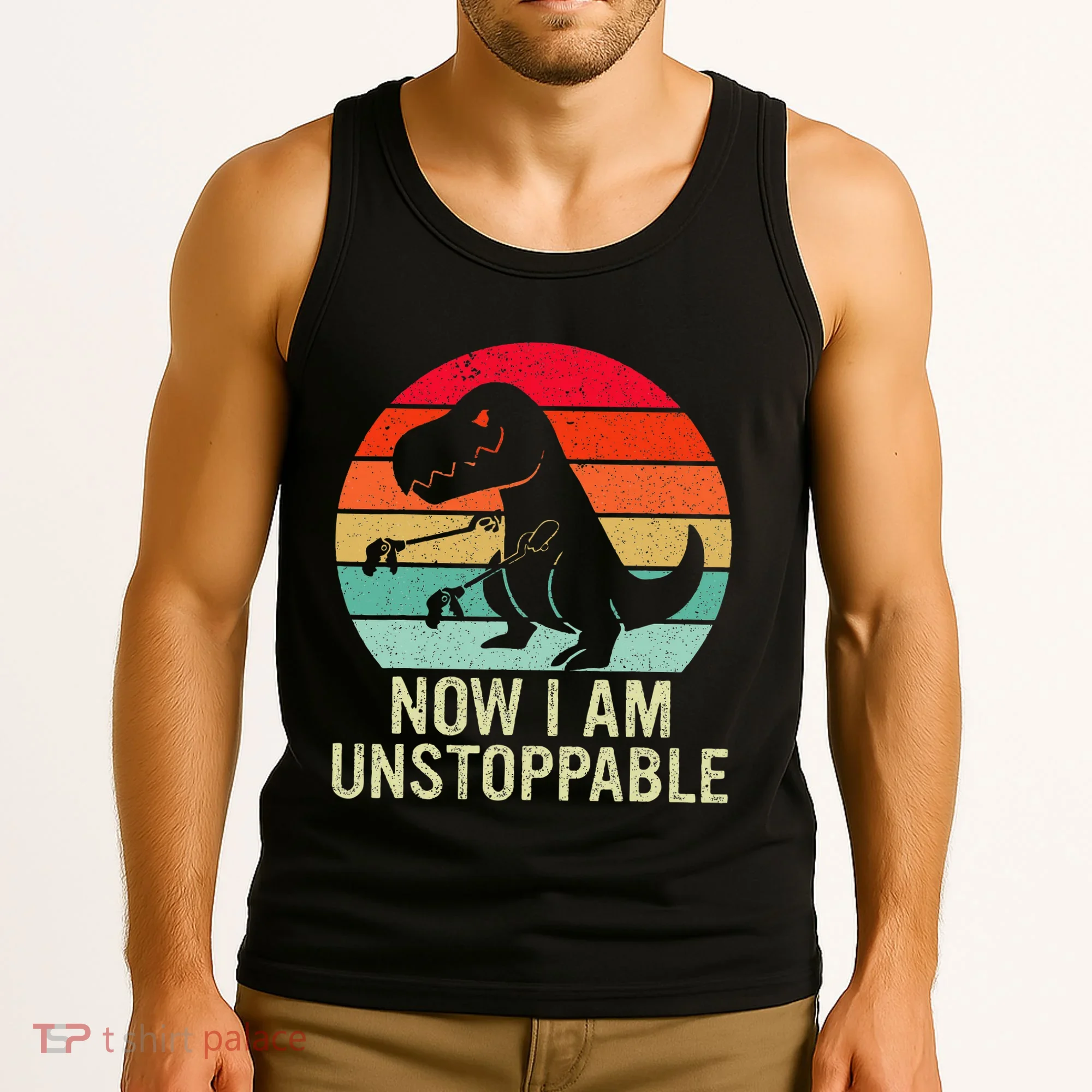 Retro Now I Am Unstoppable Tank Top