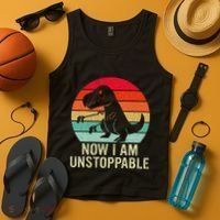 Retro Now I Am Unstoppable Tank Top thumb 4