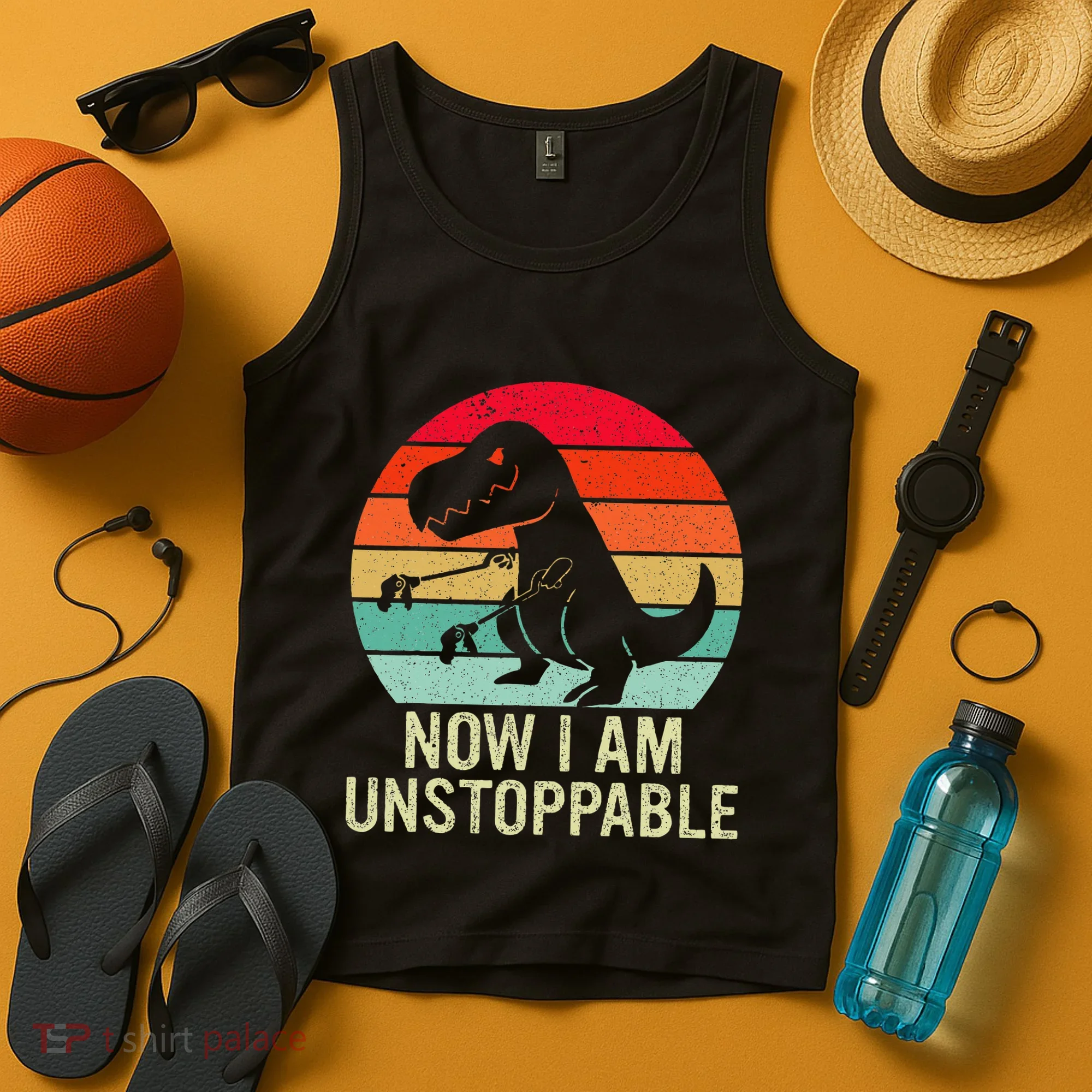 Retro Now I Am Unstoppable Tank Top