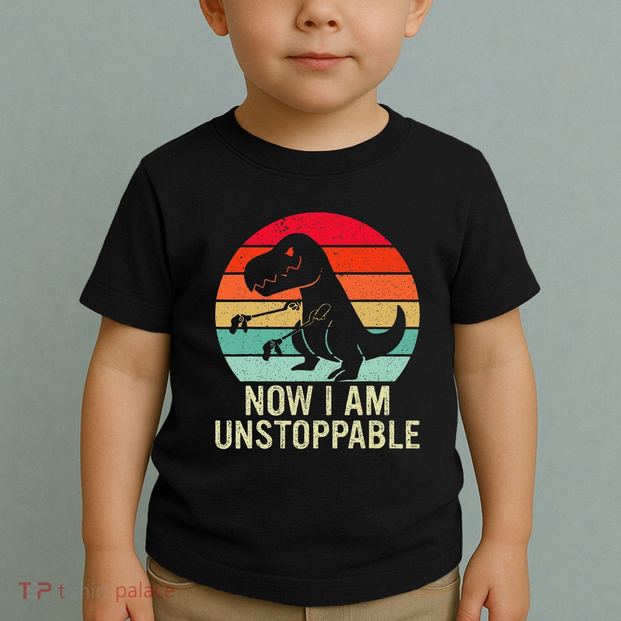 Retro Now I Am Unstoppable Toddler T-Shirt