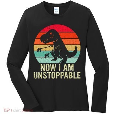 Retro Now I Am Unstoppable Women's Long Sleeve Shirt