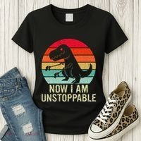 Retro Now I Am Unstoppable Women's T-Shirt thumb 3
