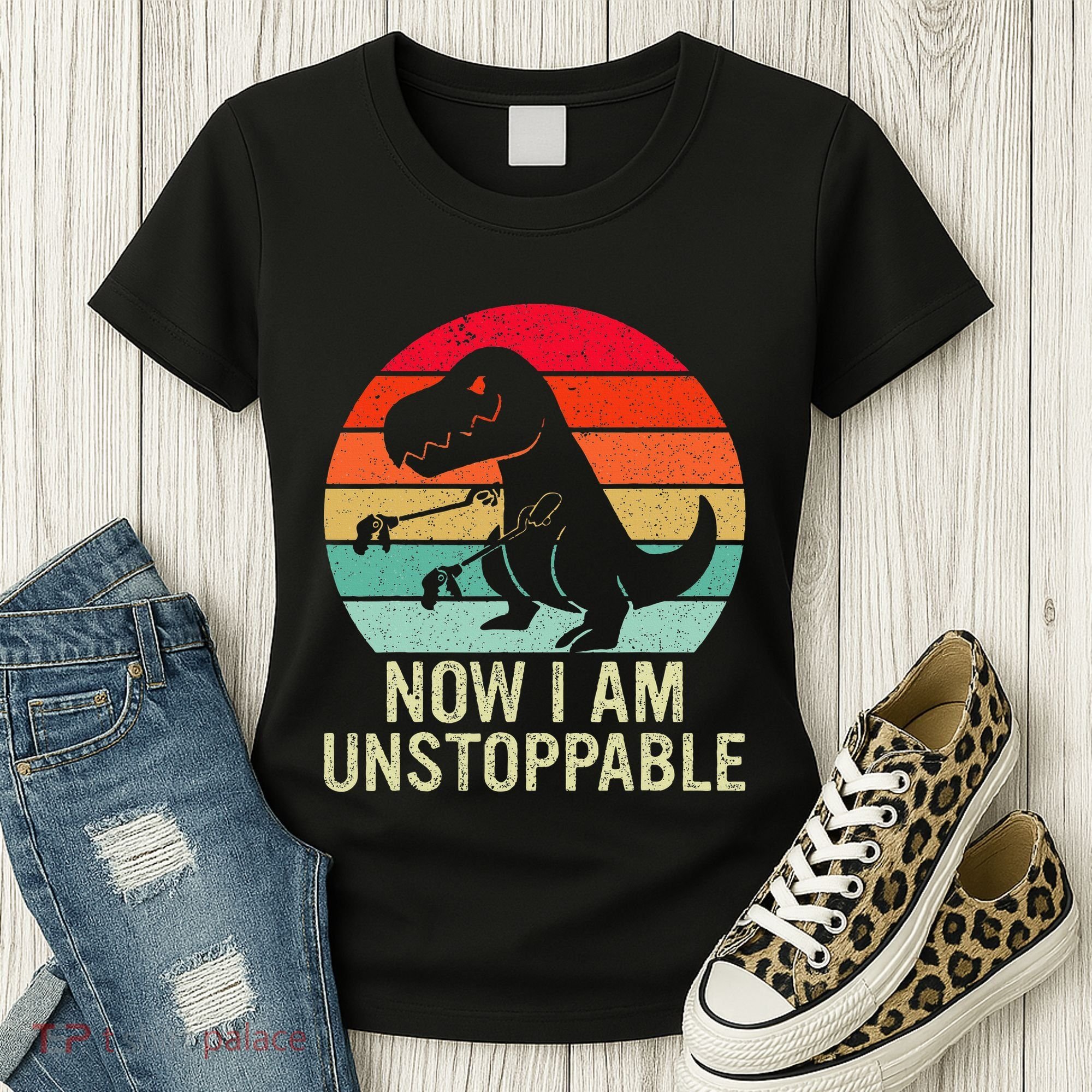 Retro Now I Am Unstoppable Women's T-Shirt