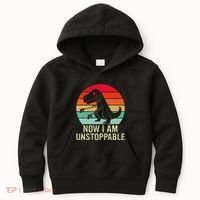 Retro Now I Am Unstoppable Kids Hoodie thumb 0