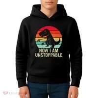 Retro Now I Am Unstoppable Kids Hoodie thumb 4