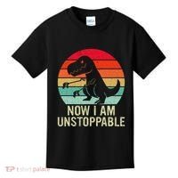 Retro Now I Am Unstoppable Kids T-Shirt thumb 0
