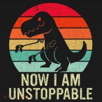 Retro Now I Am Unstoppable Kids T-Shirt thumb 4