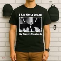 Richard Nixon I Am Not A Crook By Today&X27;S Standards Political Meme T-Shirt thumb 6