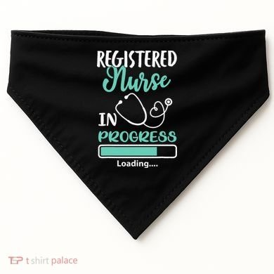 Registered Nurse In Progress Loading Training Student USA-Made Doggie Bandana