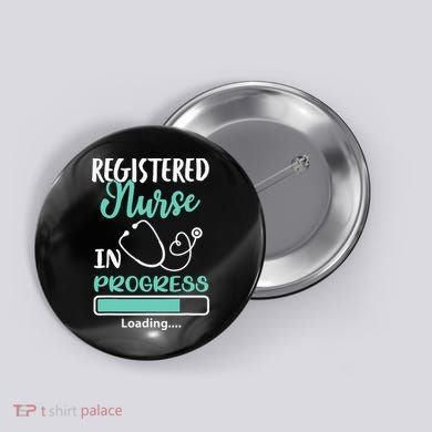 Registered Nurse In Progress Loading Training Student Button