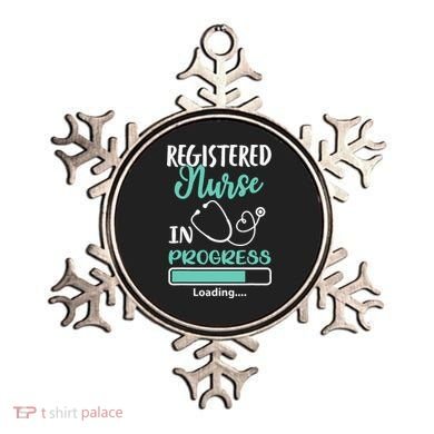 Registered Nurse In Progress Loading Training Student Ornament