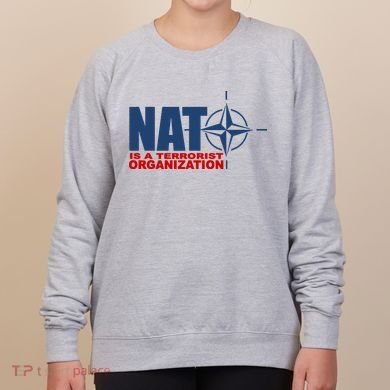 Revblacknetwork Nato Is A Terrorist Organization Women's Sweatshirt