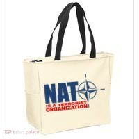 Revblacknetwork Nato Is A Terrorist Organization Tote Bag thumb 2