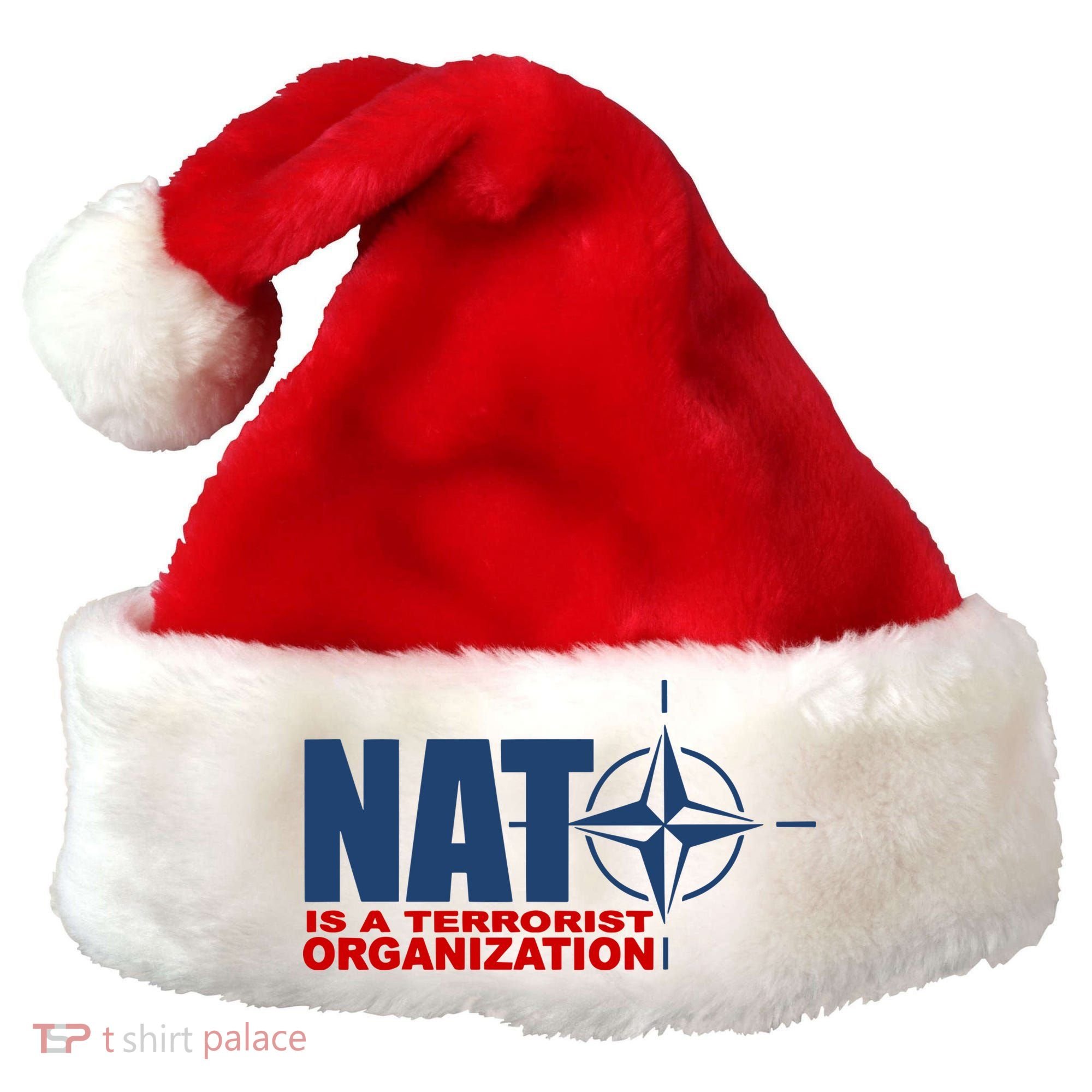Revblacknetwork Nato Is A Terrorist Organization Santa Hat