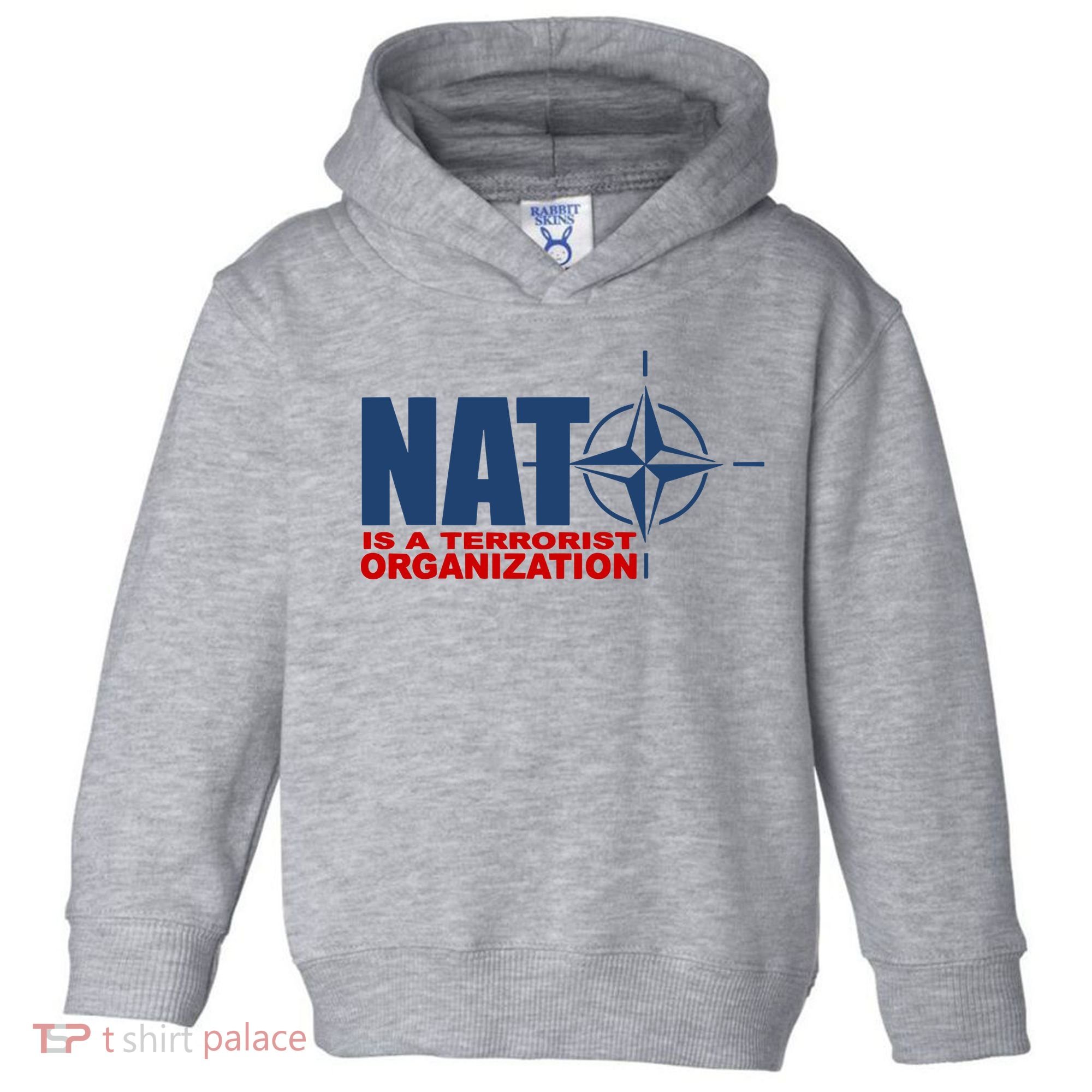 Revblacknetwork Nato Is A Terrorist Organization Toddler Hoodie