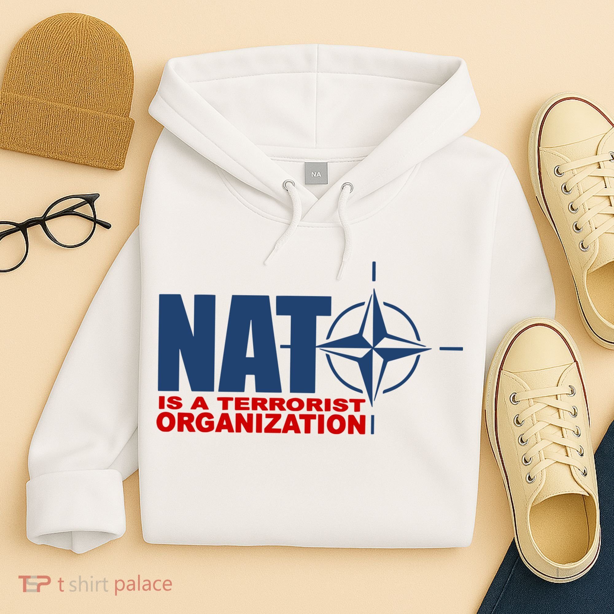 Revblacknetwork Nato Is A Terrorist Organization Hoodie
