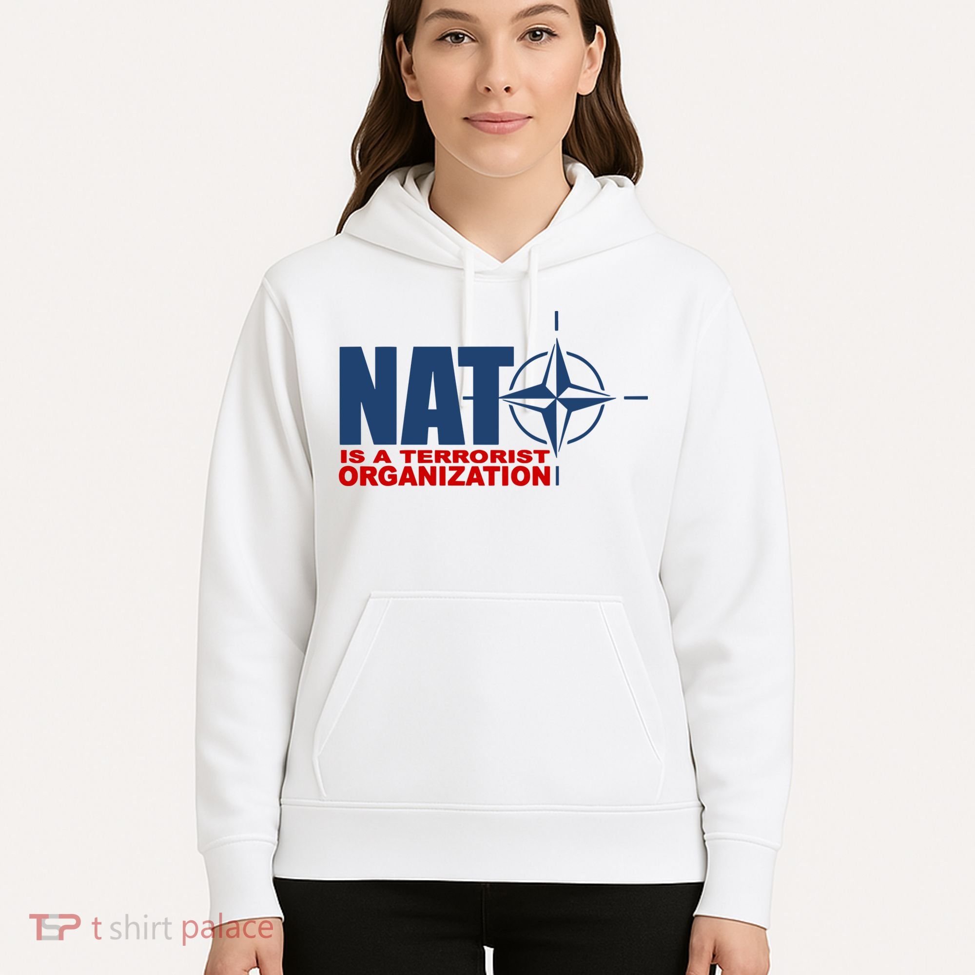 Revblacknetwork Nato Is A Terrorist Organization Hoodie