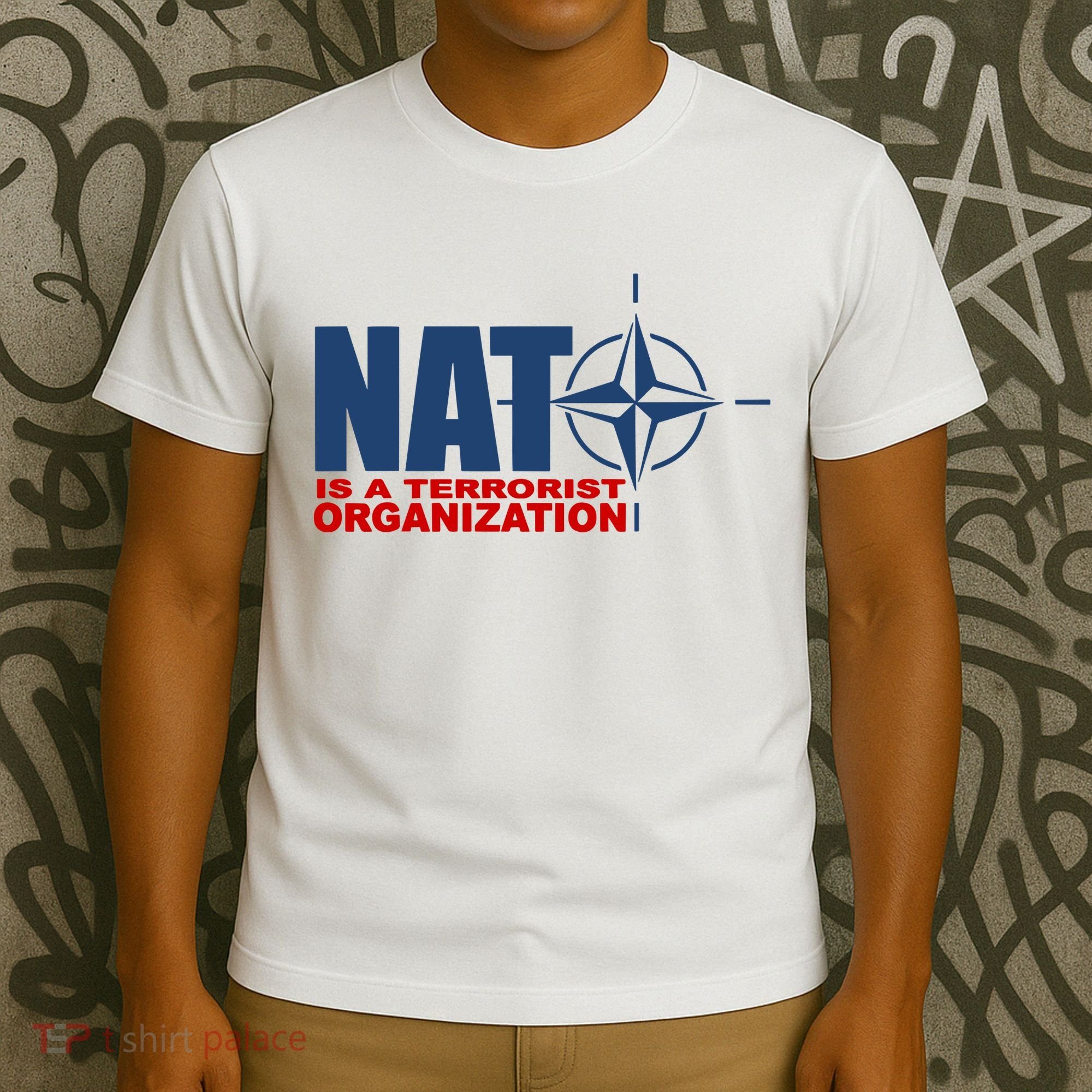 Revblacknetwork Nato Is A Terrorist Organization T-Shirt