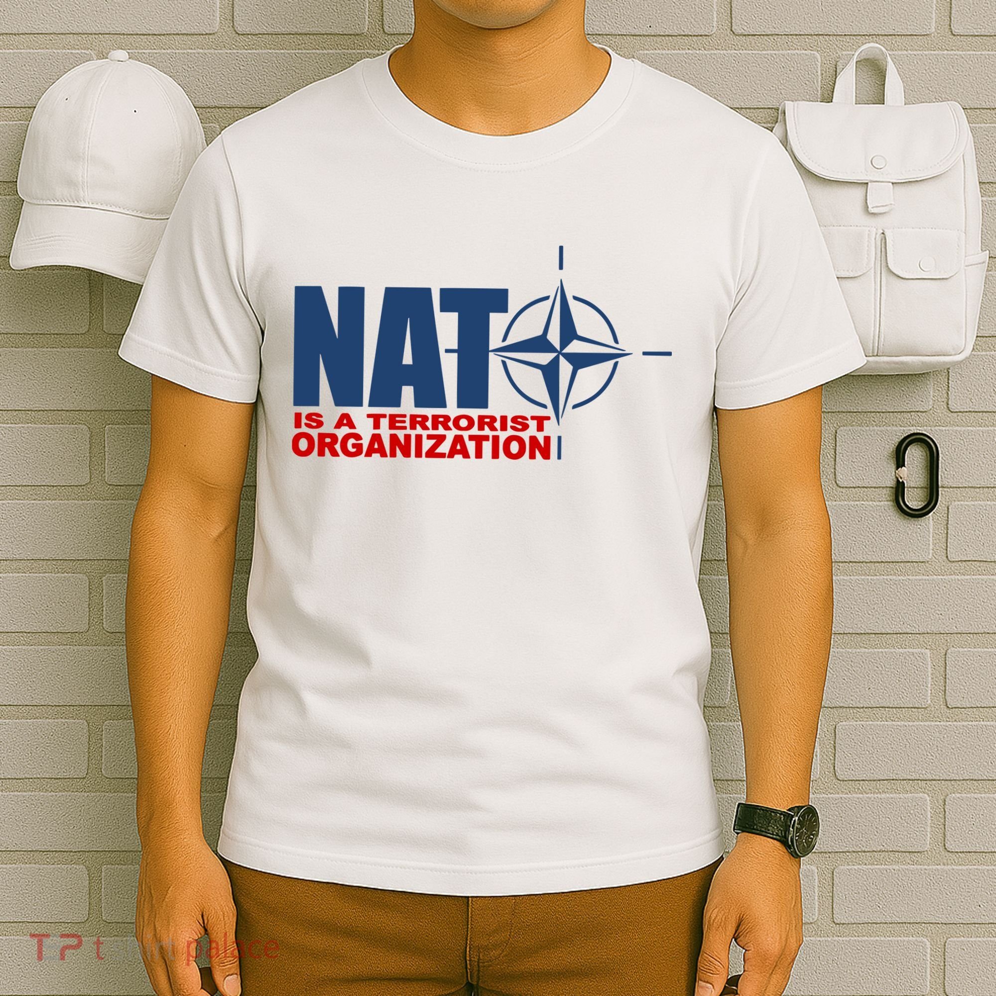 Revblacknetwork Nato Is A Terrorist Organization T-Shirt