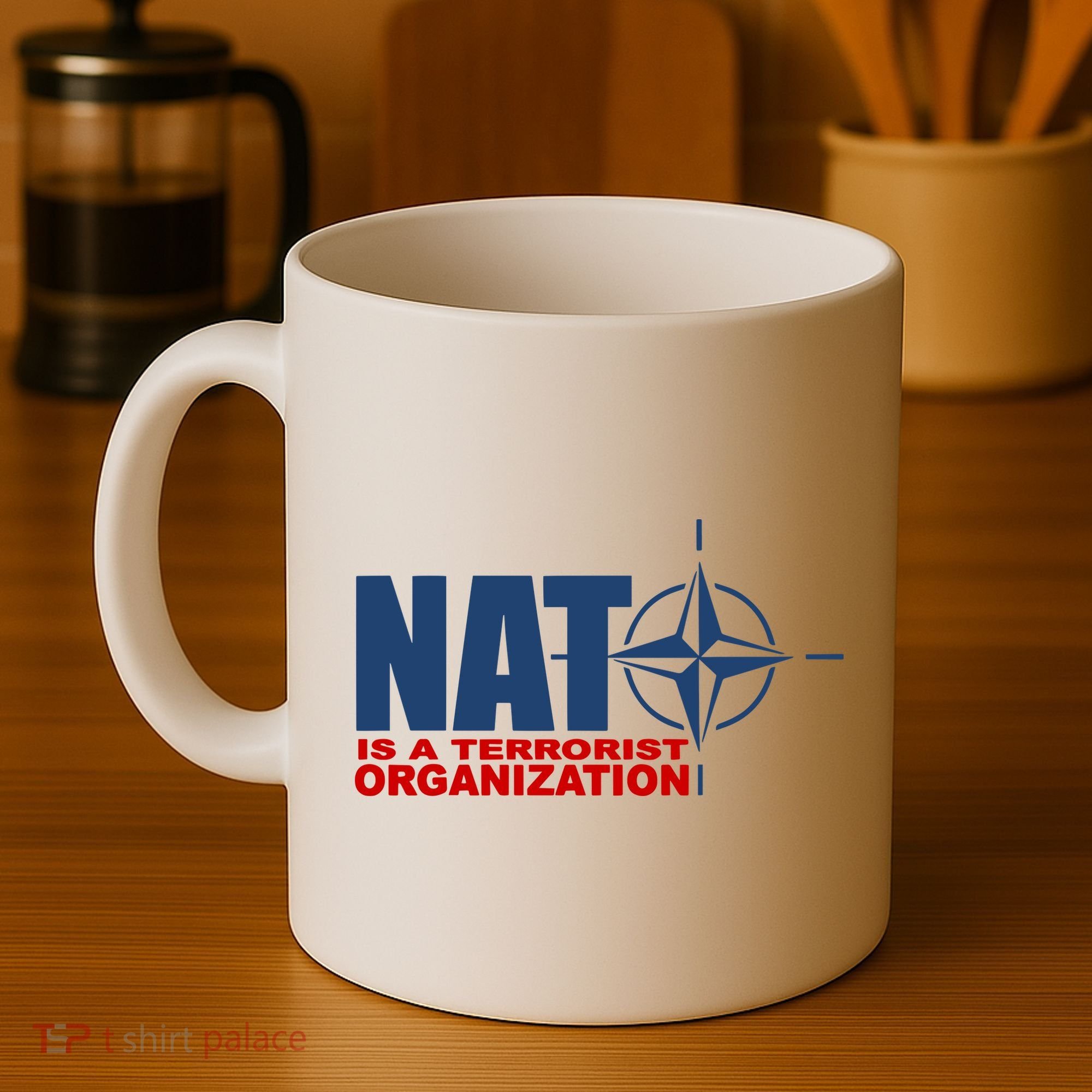 Revblacknetwork Nato Is A Terrorist Organization Coffee Mug