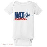 Revblacknetwork Nato Is A Terrorist Organization Baby Bodysuit thumb 0