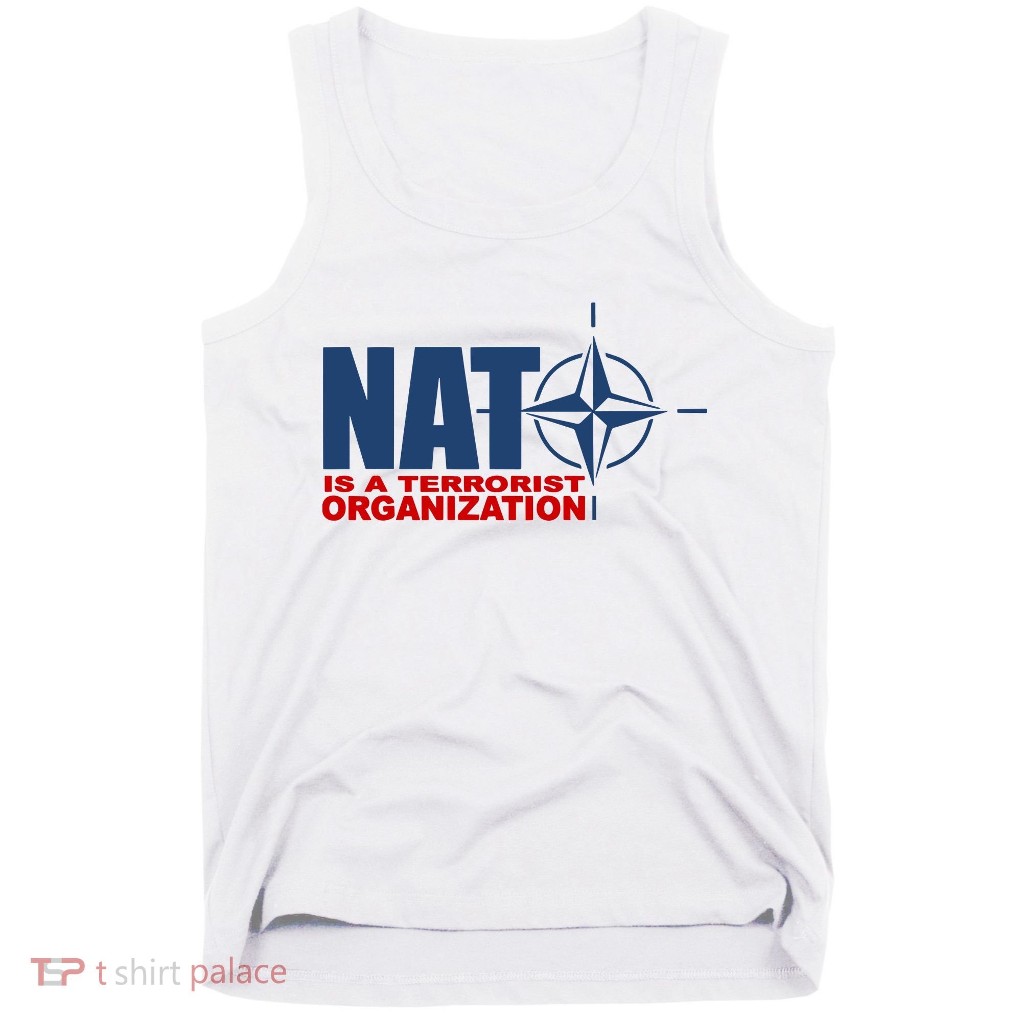 Revblacknetwork Nato Is A Terrorist Organization Tank Top