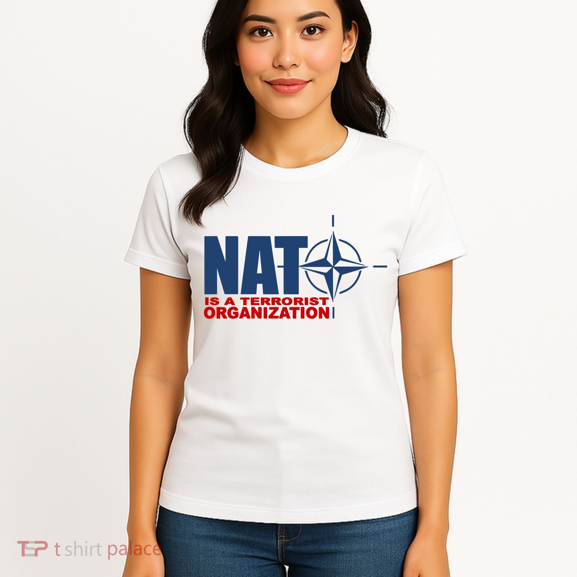 Revblacknetwork Nato Is A Terrorist Organization Women's T-Shirt