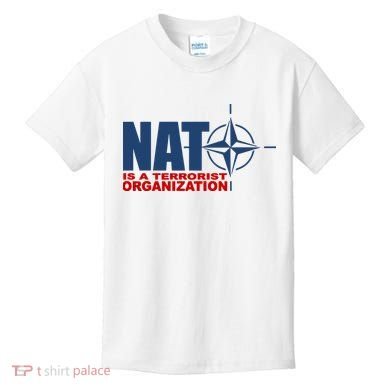 Revblacknetwork Nato Is A Terrorist Organization Kids T-Shirt