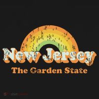 Retro New Jersey Vintage 70s Nj Rainbow T-Shirt thumb 7