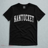 Retro Nantucket Massachusetts Beach Vacation Souvenir T-Shirt thumb 5