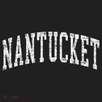 Retro Nantucket Massachusetts Beach Vacation Souvenir Beanie thumb 2