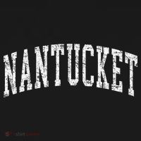 Retro Nantucket Massachusetts Beach Vacation Souvenir Mousepad thumb 1