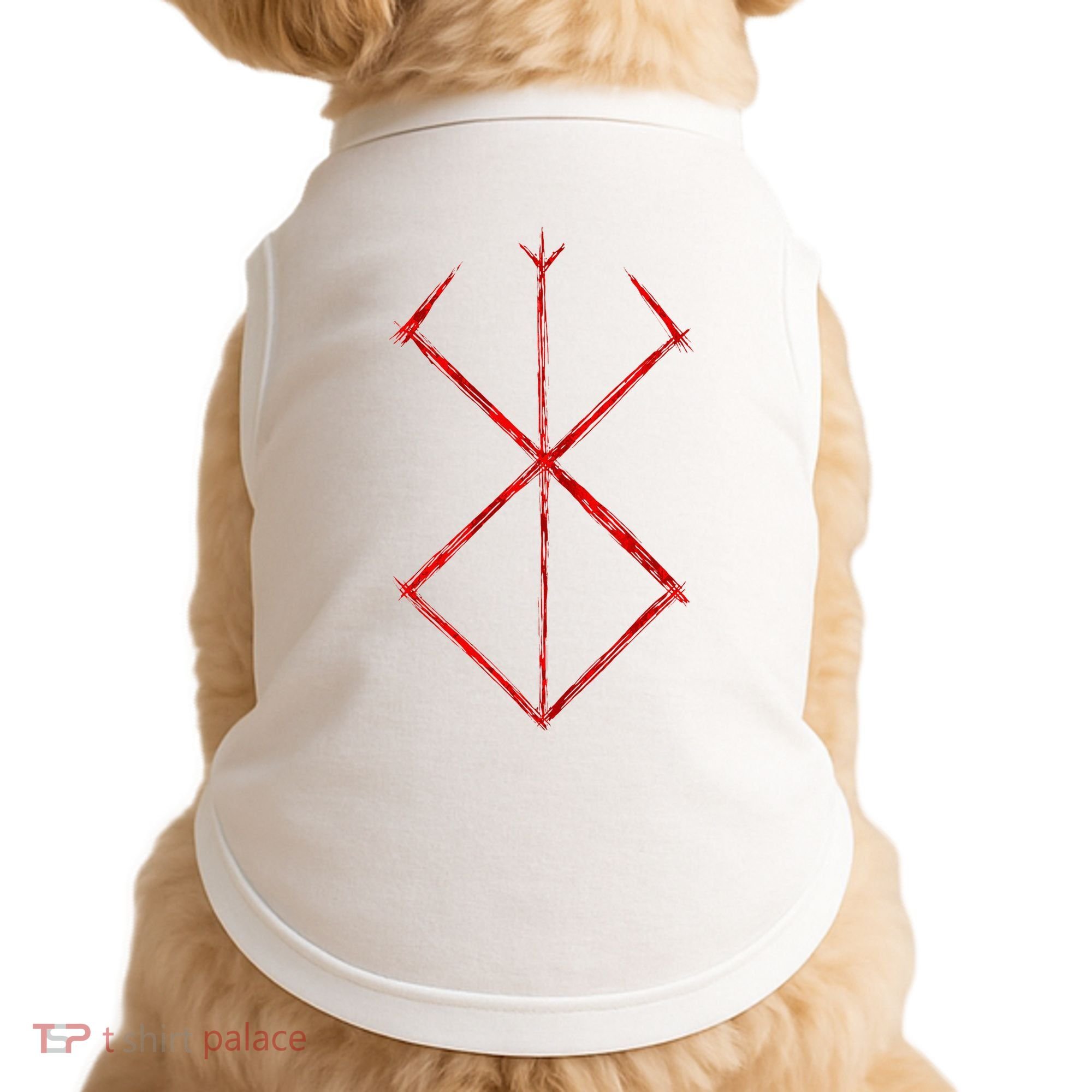 Rune Norse Mythology Warrior Symbol Berserker Doggie Tank