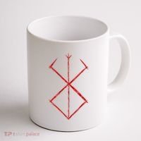 Rune Norse Mythology Warrior Symbol Berserker Coffee Mug thumb 1