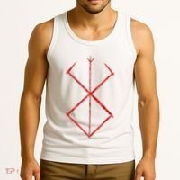 Rune Norse Mythology Warrior Symbol Berserker Tank Top thumb 3