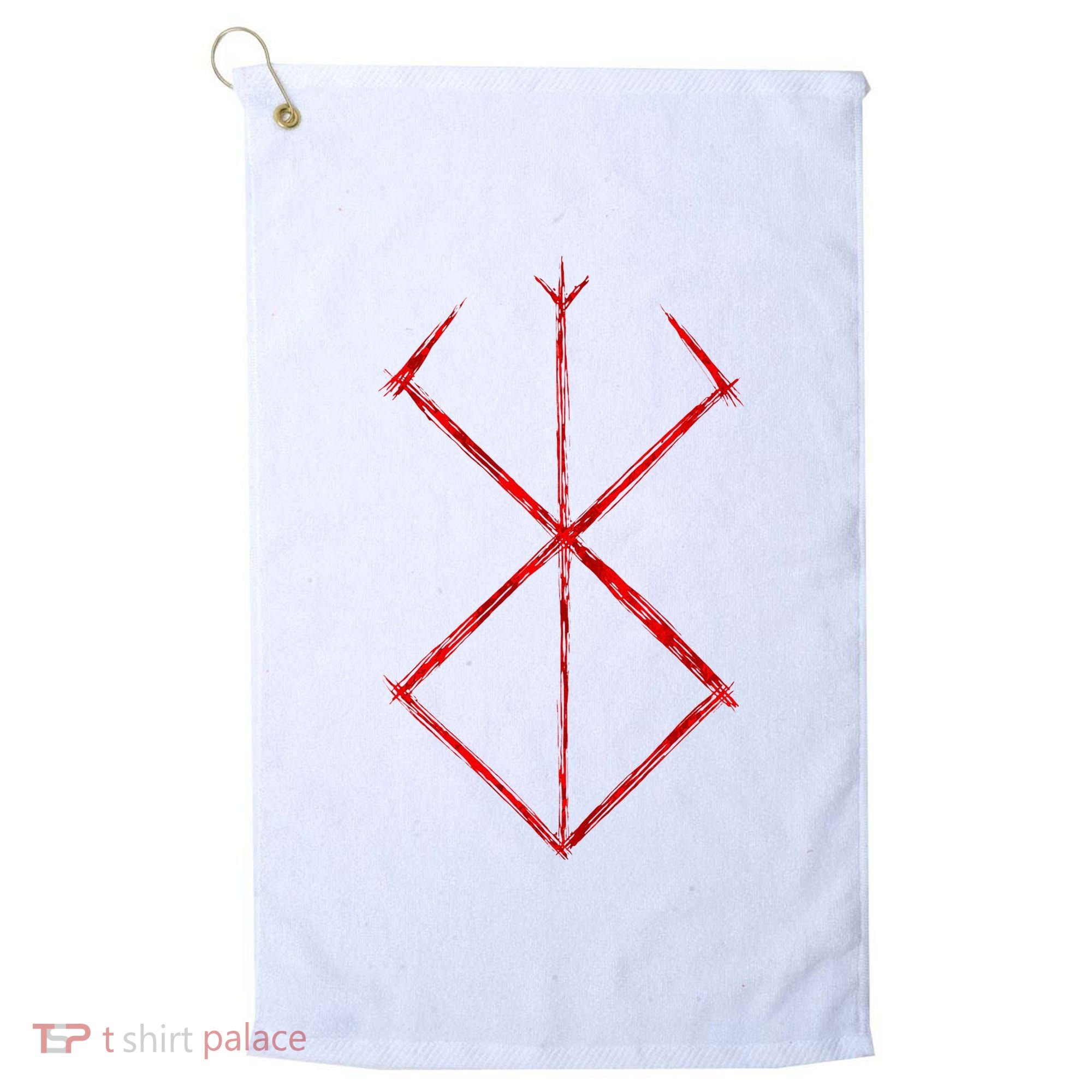 Rune Norse Mythology Warrior Symbol Berserker Golf Towel