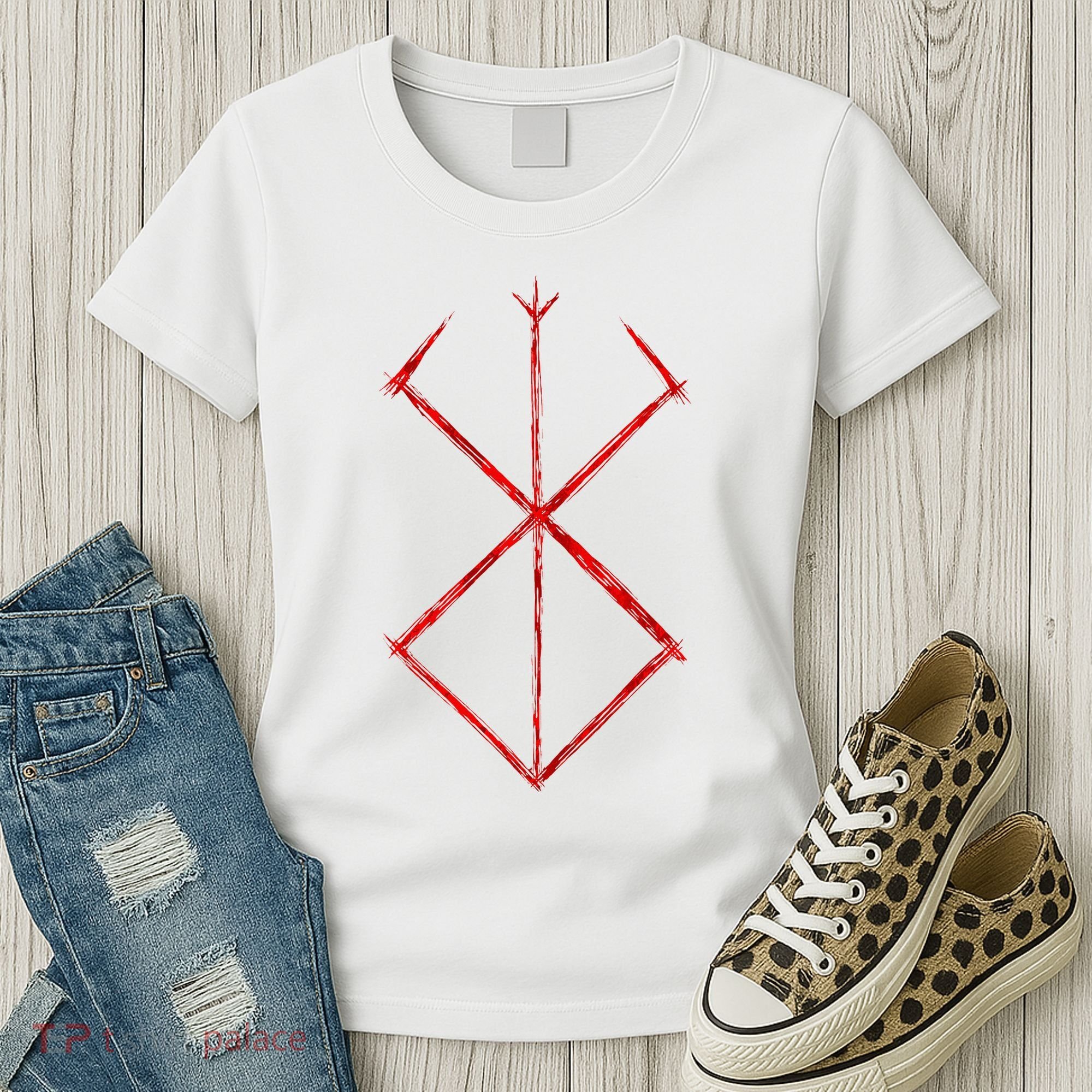 Rune Norse Mythology Warrior Symbol Berserker Women's T-Shirt