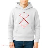 Rune Norse Mythology Warrior Symbol Berserker Kids Hoodie thumb 4