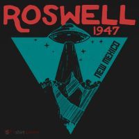 Roswell New Mexico 1947 Ufo Beam Flying Saucer Abduction Women's Tank Top thumb 5