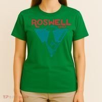 Roswell New Mexico 1947 Ufo Beam Flying Saucer Abduction T-Shirt thumb 4