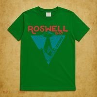 Roswell New Mexico 1947 Ufo Beam Flying Saucer Abduction T-Shirt thumb 5