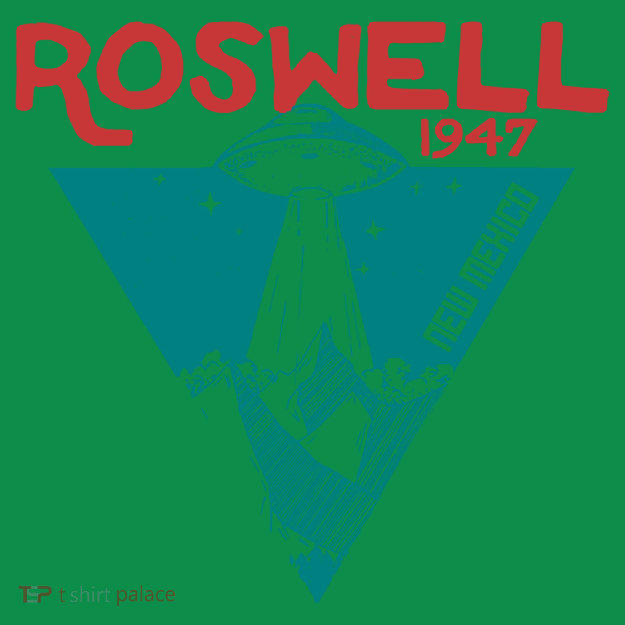 Roswell New Mexico 1947 Ufo Beam Flying Saucer Abduction T-Shirt